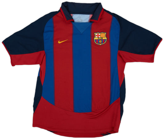 FC Barcelona 2003/04 Vintage Retro Home Jersey