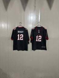 Tampa Bay Buccaneers 2020/22 Brady #12 Black Kids Jersey