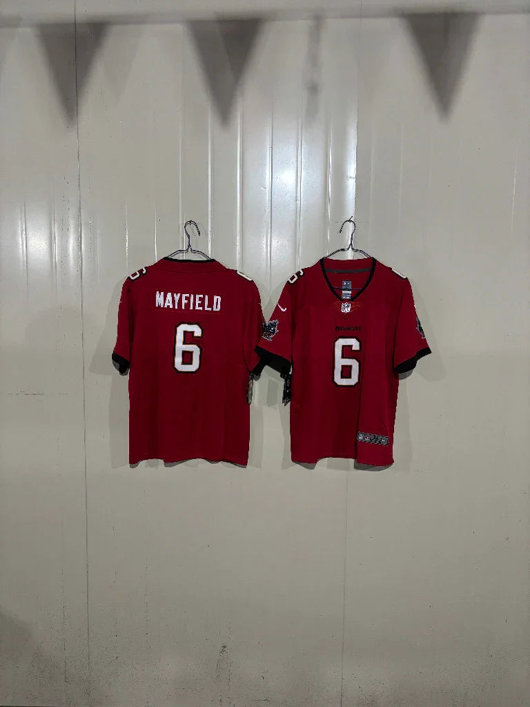Tampa Bay Buccaneers 2020/22 Mayfield #6 Red Kids Jersey