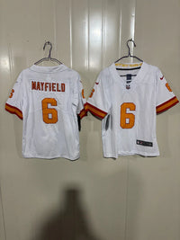 Tampa Bay Buccaneers 2020/22 Mayfield #6 White/Orange Kids Jersey