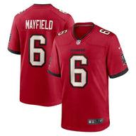 Tampa Bay Buccaneers 25/26 Mayfield #6 Red NFL Jersey