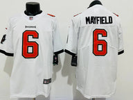 Tampa Bay Buccaneers 25/26 Mayfield #6 White NFL Jersey