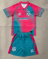 Tenerife 25/26 Red/Green Third Kids Jersey Set