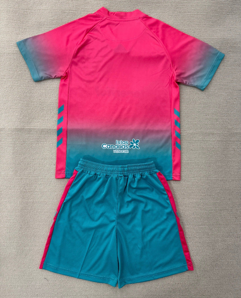 Tenerife 25/26 Red/Green Third Kids Jersey Set