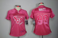 Texans 2021/22 Watt #99 Pink Women NFL Jersey