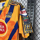 Tigres 1997/98 Vintage Retro Orange Home Jersey