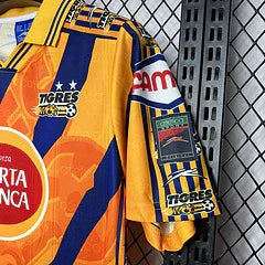 Tigres 1997/98 Vintage Retro Orange Home Jersey