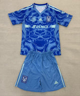 Tigres 25/26 Blue Away Kids Jersey Set