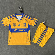 Tigres 25/26 Home Kids Jersey Set