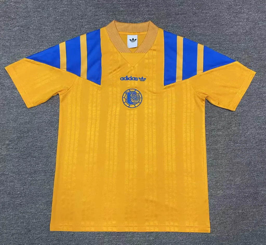 Tigres 25/26 Orange/Blue Retro Version Jersey