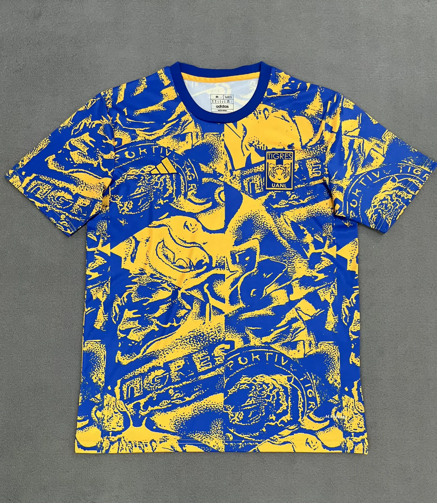 Tigres 25/26 Yellow Blue Jersey