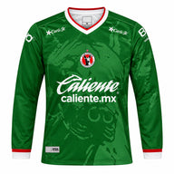 Tijuana 26/27 Green/Red Trim Third Long Sleeve Jersey
