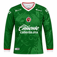 Tijuana 26/27 Green/Red Trim Third Long Sleeve Jersey
