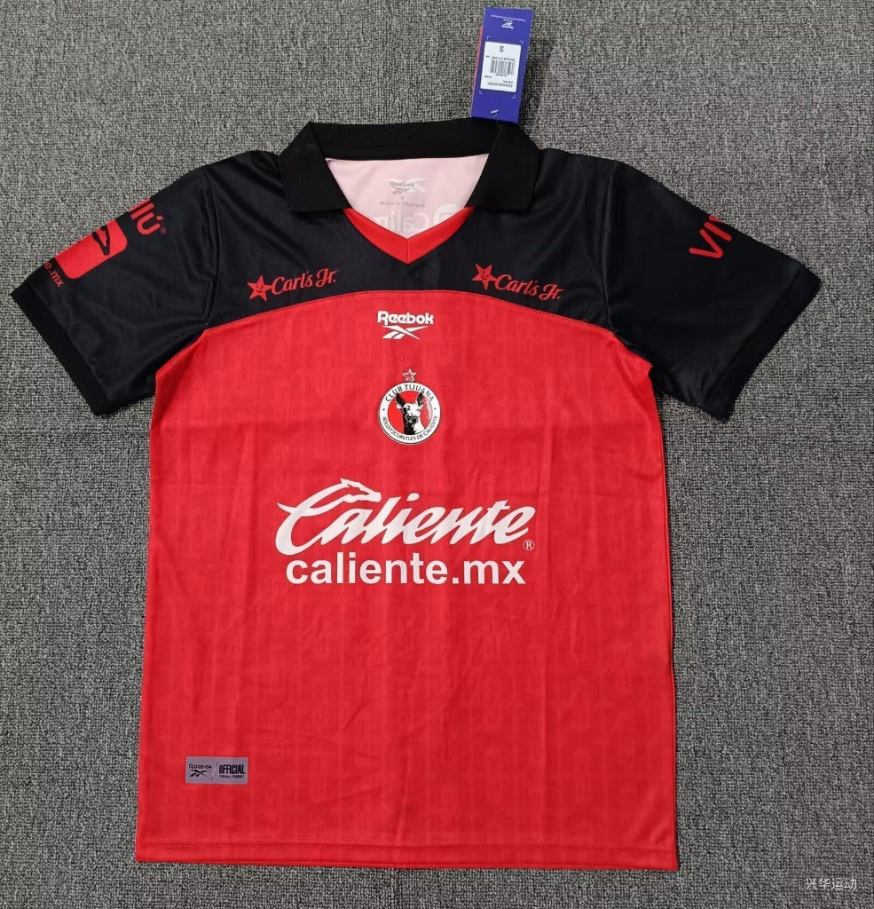 Tijuana 26/27 Red/Black Home Jersey