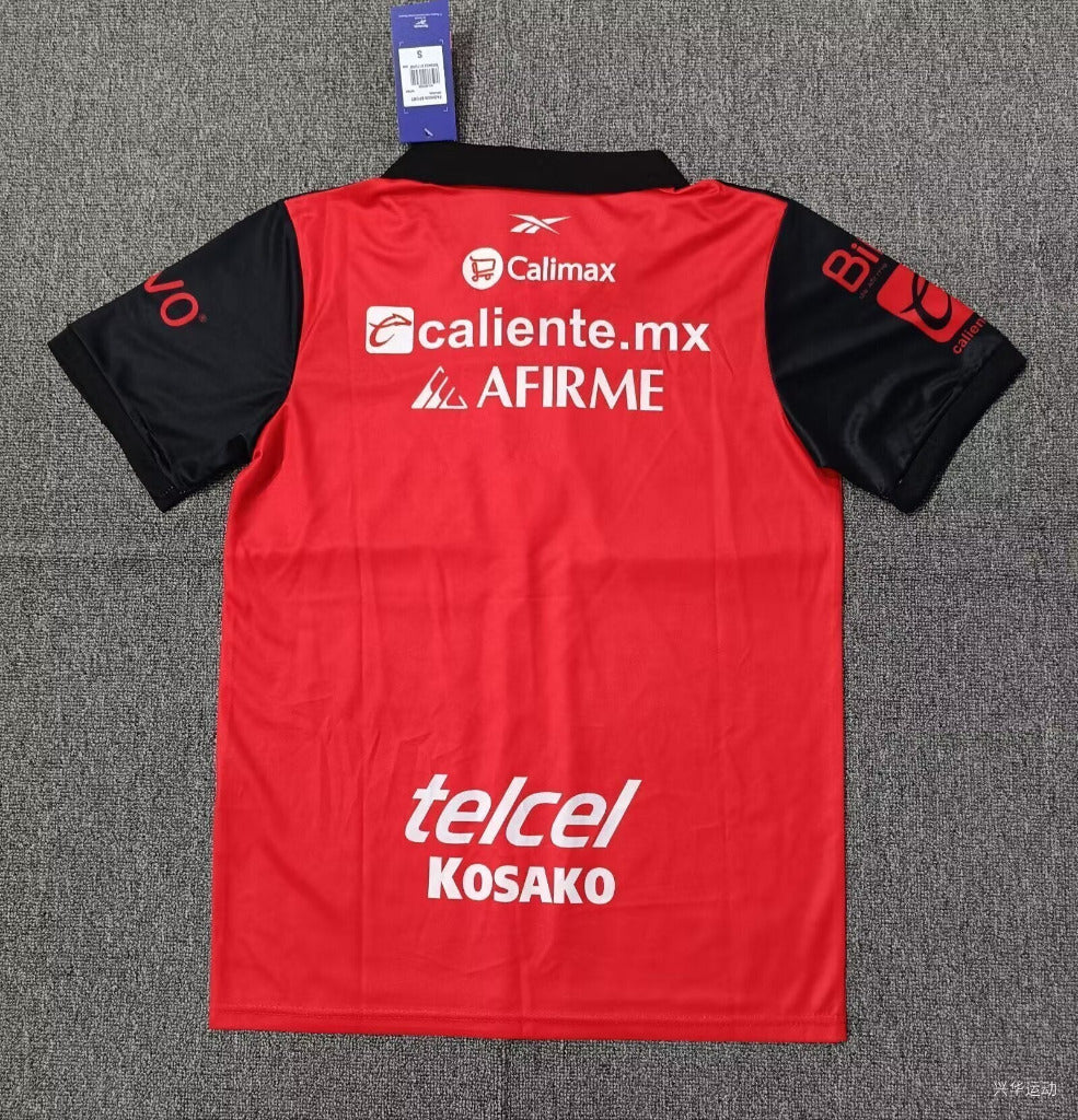 Tijuana 26/27 Red/Black Home Jersey