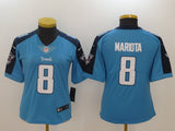 Titans 2021/22 Mariota #8 Blue/Navy Women NFL Jersey