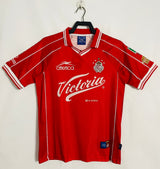 Toluca 1999/00 Retro Red/White Home Stadium Jersey