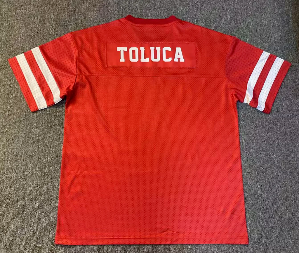 Toluca 25/26 Red Baseball Home Jersey