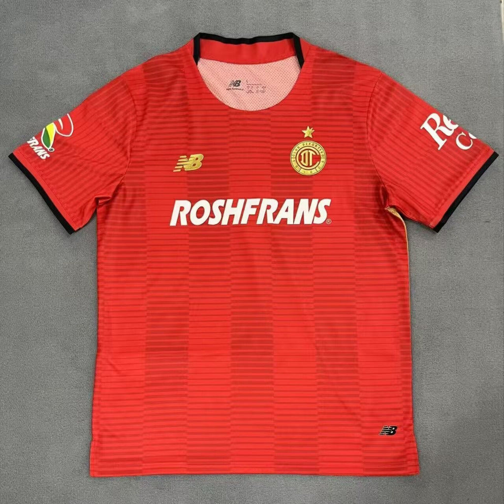 Toluca 25/26 Red/Black Home Jersey