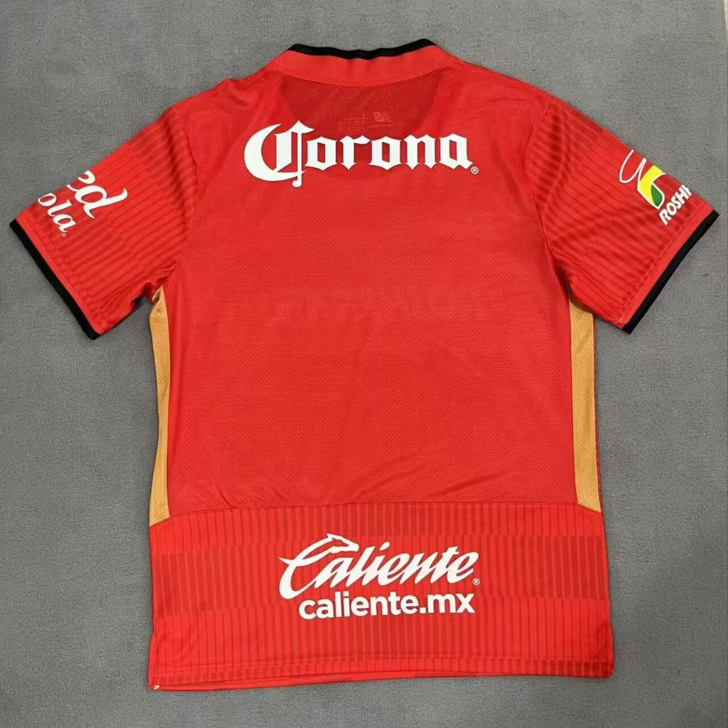 Toluca 25/26 Red/Black Home Jersey