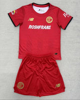 Toluca 25/26 Red/Black Home Kids Jersey Set