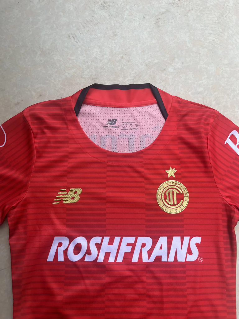 Toluca 25/26 Red/Black Home Women Jersey