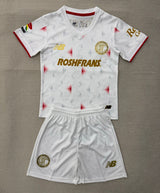 Toluca 25/26 White/Red Away Kids Jersey Set
