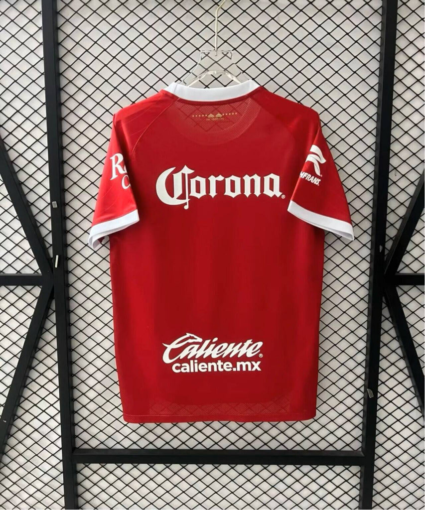 Toluca 26/27 Red/White Home Jersey