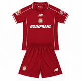 Toluca 26/27 Red/White Trim Home Kids Jersey Set