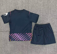 Tottenham 26/27 Black/Orange/Pink Away Kids Jersey Set