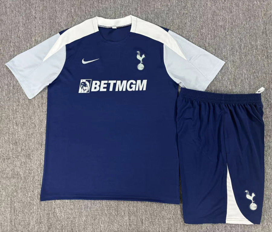 Tottenham Hotspur 25/26 Navy/White Kids Jersey Set