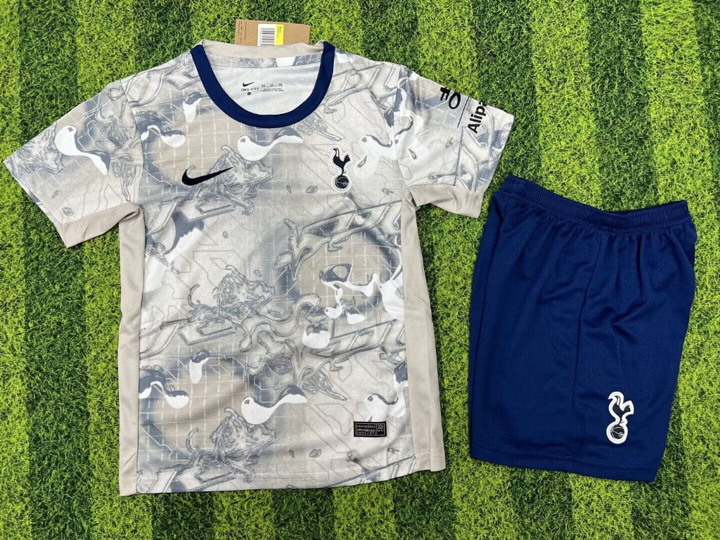 Tottenham Hotspur 25/26 Pre-Match Kids Jersey Set