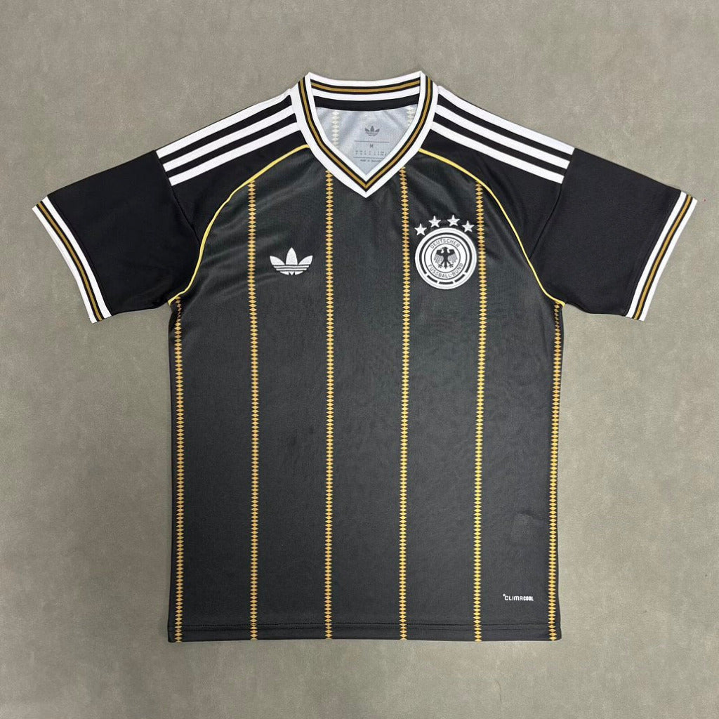 Tunisia 2026 FIFA World Cup Black/Gold Stripes Third Jersey