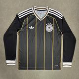 Tunisia 2026 FIFA World Cup Black/Gold Stripes Third Long Sleeve Jersey