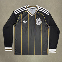 Tunisia 2026 FIFA World Cup Black/Gold Stripes Third Long Sleeve Jersey