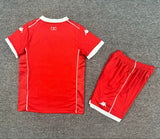 Tunisia 25/26 Red/White Home Kids Jersey Set