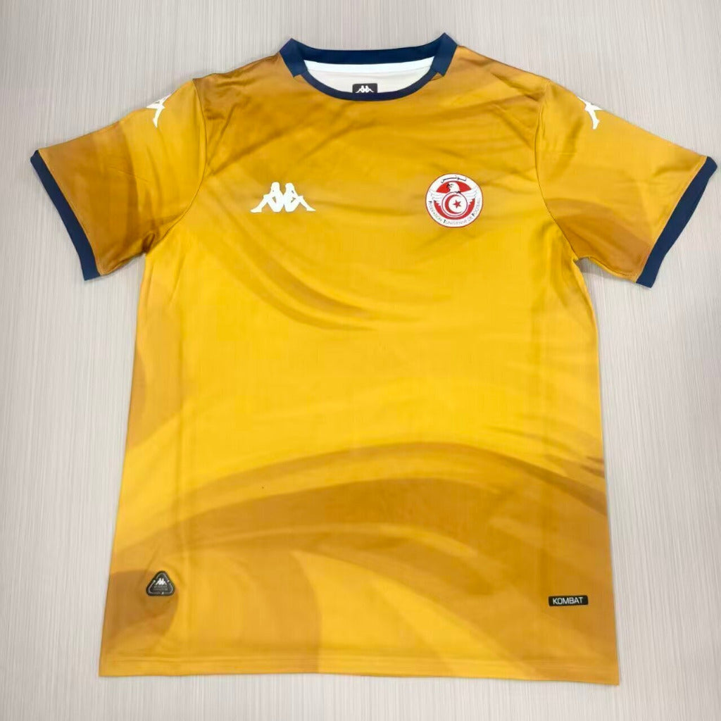 Tunisia 25/26 Yellow/Blue Third Jersey
