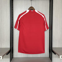 Turkey 2008 Retro Red/White Home Jersey
