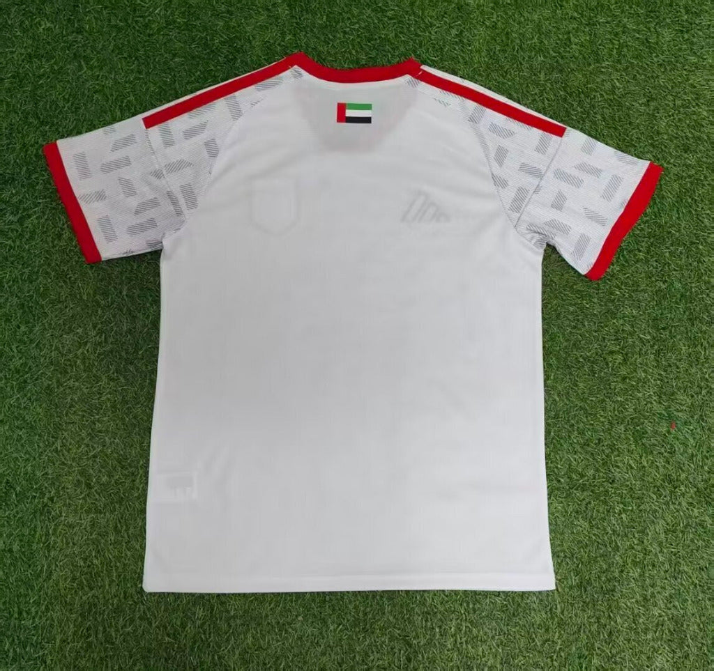 UAE 26/27 White/Red Home Jersey
