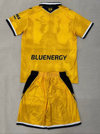 Udinese 25/26 Yellow/Black Third Kids Jersey Set