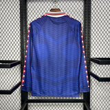 University of Chile 1996 Retro Blue Home Long Sleeve Jersey