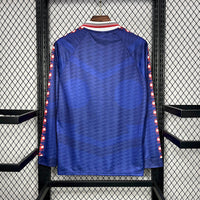 University of Chile 1996 Retro Blue Home Long Sleeve Jersey
