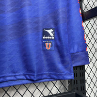 University of Chile 1996 Retro Blue Home Long Sleeve Jersey