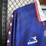 University of Chile 1996 Retro Blue Home Long Sleeve Jersey