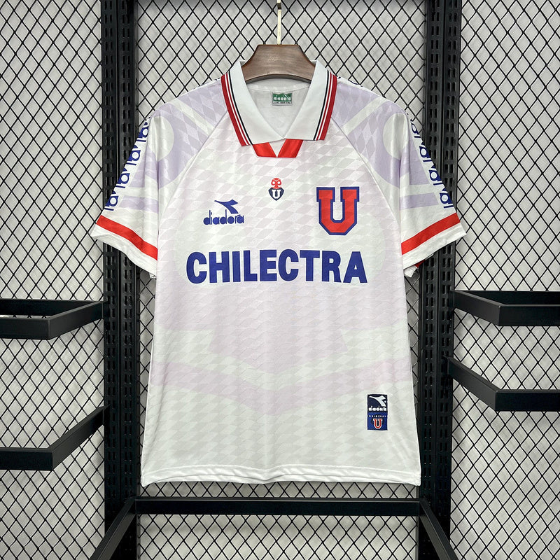 University of Chile 1996 Retro White/Red Away Jersey