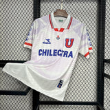 University of Chile 1996 Retro White/Red Away Jersey