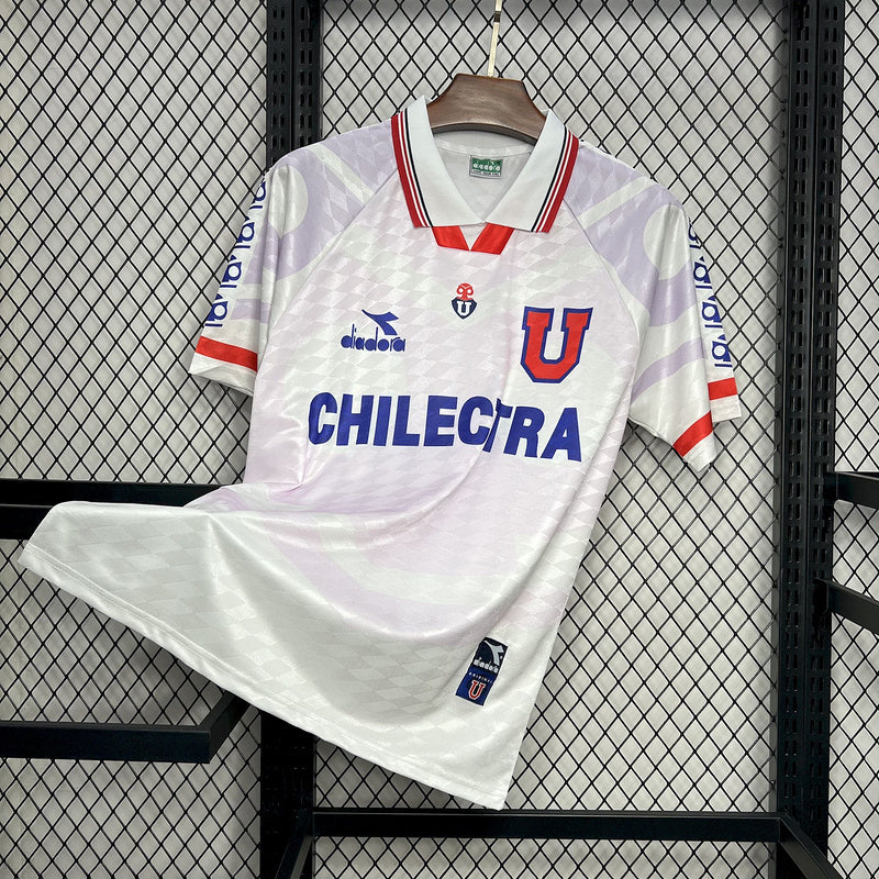 University of Chile 1996 Retro White/Red Away Jersey