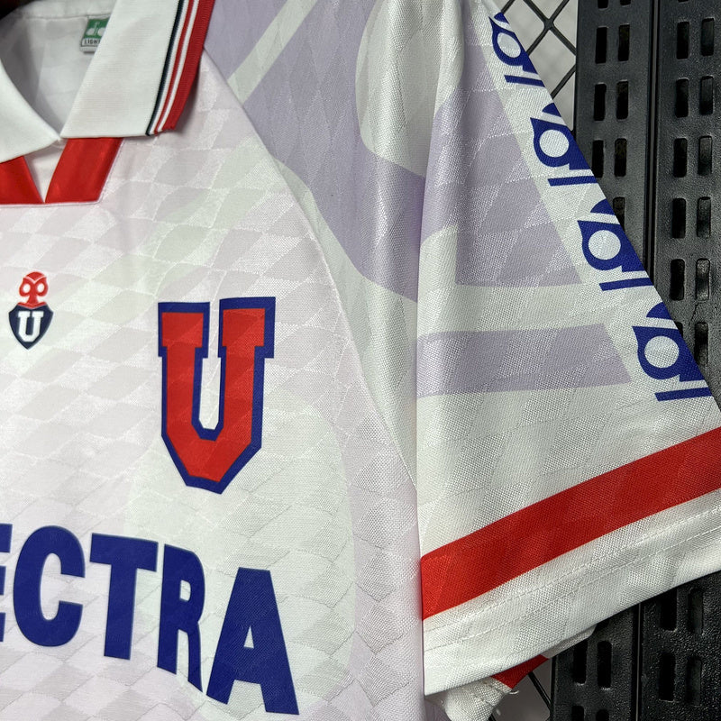 University of Chile 1996 Retro White/Red Away Jersey