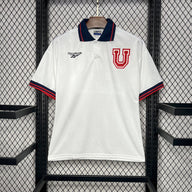 University of Chile 1998 Retro White/Red/Black Away Jersey