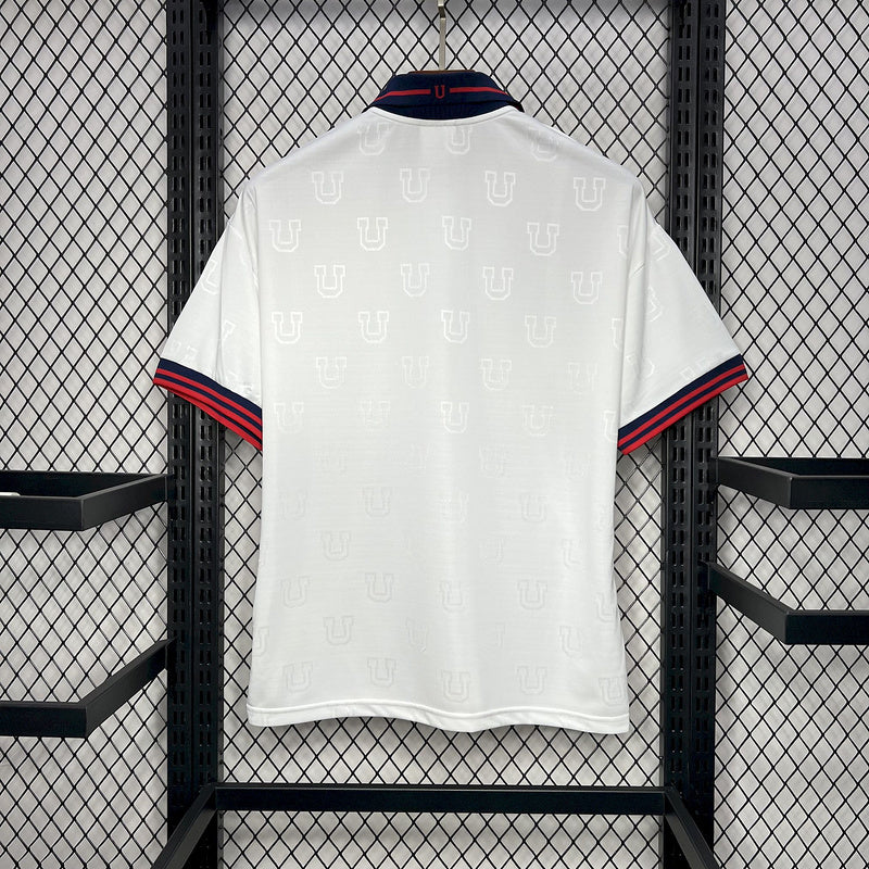 University of Chile 1998 Retro White/Red/Black Away Jersey